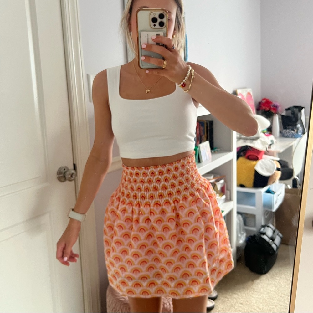 Impeccable pig rainbow skirt